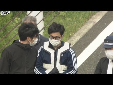 【独自】大阪・堺のあおり運転　殺人容疑で逮捕された男（２７）を立ち会わせ実況見分　男は黙秘