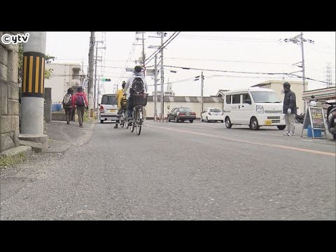 トラックにはねられ３歳男児死亡　母親と自転車に乗って転倒　トラック運転の男を逮捕　東大阪市