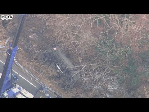 滋賀・高島市　自衛隊のトラックが川に転落　助手席の男性自衛官（３１）が意識不明の重体