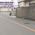 ３歳男児がトラックにはねられ死亡　母親と一緒に自転車に乗っていて、事故直前に転倒　東大阪市