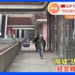 モールがほぼ廃墟？ “ゼロコロナ”が中国経済に打撃 GDP4.8％増 ロックダウンの上海2年ぶり 感染者死亡　　｜TBS NEWS DIG