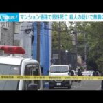 マンション通路で男性死亡　殺人容疑で無職の男逮捕　宮崎市(2022年4月19日)