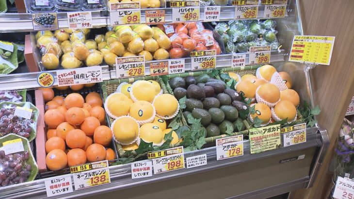 急激な円安が食卓を直撃　大阪のスーパーでも輸入食品が高騰　“悪い円安”いつまで？