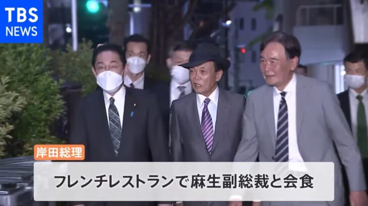 岸田総理が麻生副総裁と会談 1週間で3人の総理経験者と 日本の文化立国で意見交換
