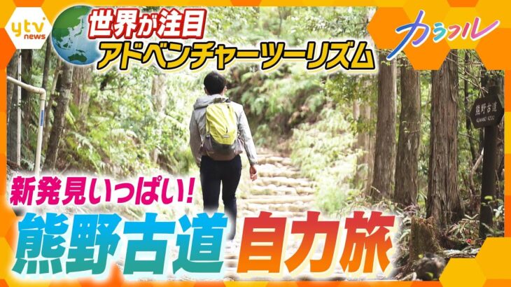 “自然の中・少人数・ガイドなし” 新たな旅のかたち「アドベンチャーツーリズム」を世界遺産・熊野古道で体験！
