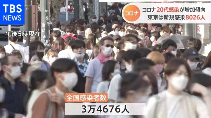 新型コロナ全国感染者3万4676人（午後５時現在）