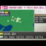 【速報】京都府南部、京都伏見区、亀岡市で震度4(2022年3月31日)