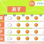 【4月6日関東の天気】気温上昇 暖かさ戻る