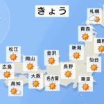 【4月9日 朝 気象情報】これからの天気