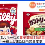 不二家「ミルキー」7年ぶり値上げ「カントリーマアム」など16品値上げ｜TBS NEWS DIG