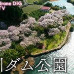 玉川ダム公園 愛媛県今治市 【JNN sakuraドローンDIG】