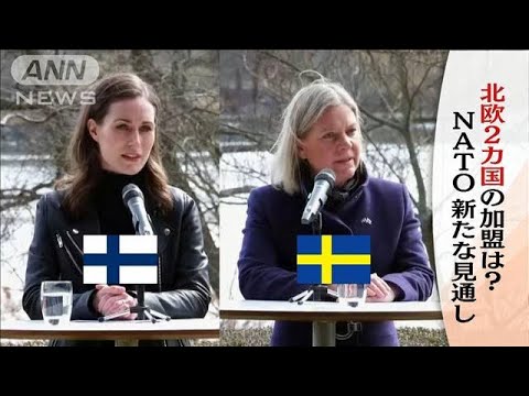 NATO新たな見通し・・・北欧2カ国「申請すれば迅速に・・・」来月中旬にも“加盟申請”か(2022年4月29日)