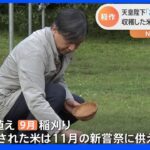 天皇陛下「お手まき」 今年最初の稲作行事｜TBS NEWS DIG