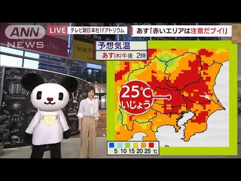 【関東の天気】「こどもの日」日差し強く熱中症や日焼けに注意(2022年5月4日)