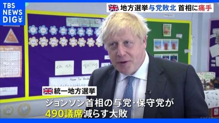 英地方選 与党保守党大幅減 ジョンソン首相に痛手　北アイルランドではシン・フェインが第一党へ｜TBS NEWS DIG