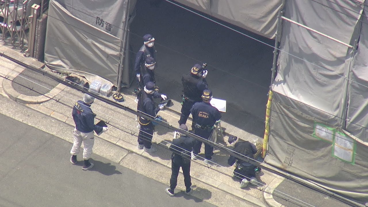 【路上で男性変死】大阪・住吉区　６０歳くらいの男性が路上に…　警察は事件と事故の両面で捜査