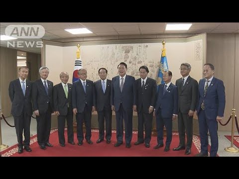 日韓議連が尹大統領と会談　「日本の立場を支持」北朝鮮の拉致問題に(2022年5月12日)