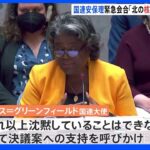  国連安保理緊急会合「北朝鮮の核実験まで待てない」｜TBS NEWS DIG