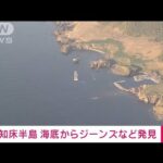 【速報】海底でジーンズなどを発見　観光船沈没事故(2022年5月18日)