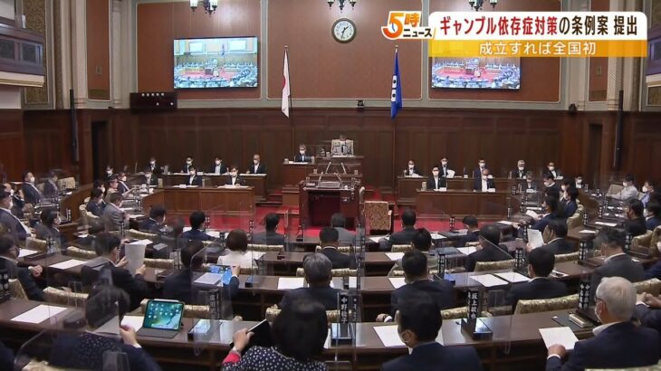 『ギャンブル依存症者の配偶者や子ども支援』などの条例案　自民大阪府議団が提出方針（2022年5月20日）