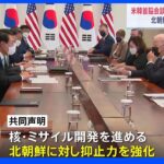 米韓首脳会談　経済安保連携で合意 北朝鮮への抑止力も強化へ｜TBS NEWS DIG