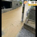 水道管が破裂…周辺住宅の約１１０戸で断水発生　道路も一部冠水　大阪・羽曳野市（2022年5月26日）