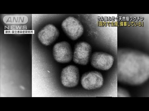 “サル痘”ふせぐ天然痘ワクチン「国内で生産備蓄」(2022年5月27日)