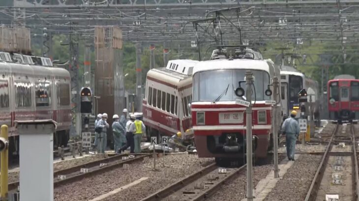 南海電鉄の車両基地で回送電車が脱線　けが人なし　翌日の運行に向けて移動中　和歌山・橋本市
