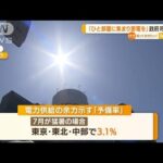 異例の暑さ・・・「ひと部屋集まり節電を」政府呼びかけ(2022年5月30日)