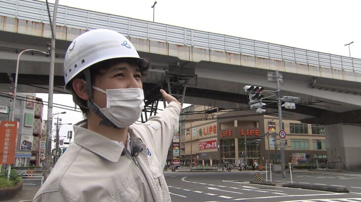 “異例”の約３年間通行止め…『阪神高速松原線』の一部区間　理由は「一般道の交通量を妨げないような」工事手法（2022年5月31日）
