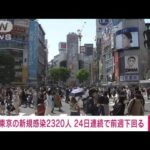 【速報】東京都の新規感染2320人　24日連続で前週下回る(2022年5月5日)