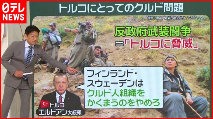 【解説】北欧2国「NATO入り」トルコ難色　クルド問題が関係？