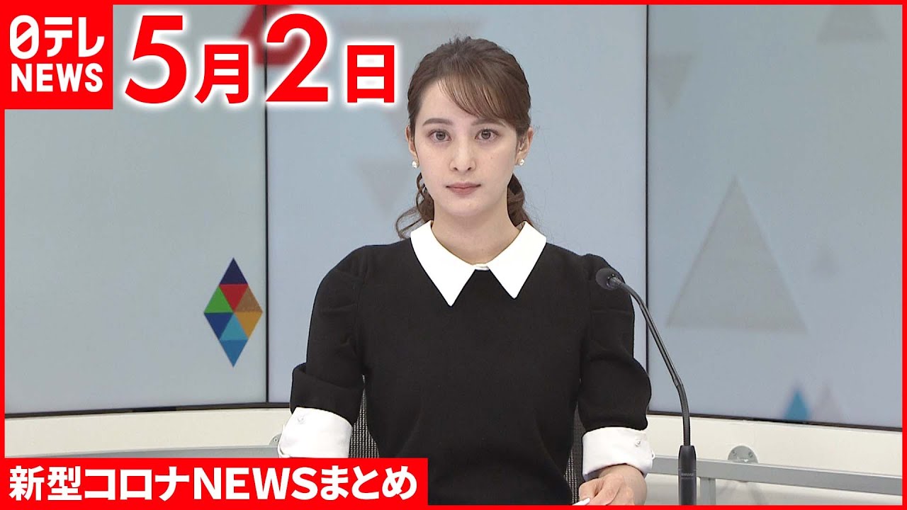 【新型コロナ】東京感染3161人 7日間平均は前週の77.5% 5月2日ニュースまとめ 日テレNEWS