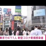 【速報】東京都の新規感染4711人　2日連続で前週同曜日を上回る(2022年5月8日)