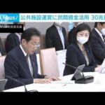 公共施設運営に民間資金を活用　10年で30兆円の事業規模目標　政府(2022年6月3日)