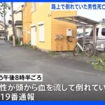 神奈川・厚木市の路上で倒れていた男性が死亡　ひき逃げ事件として捜査｜TBS NEWS DIG