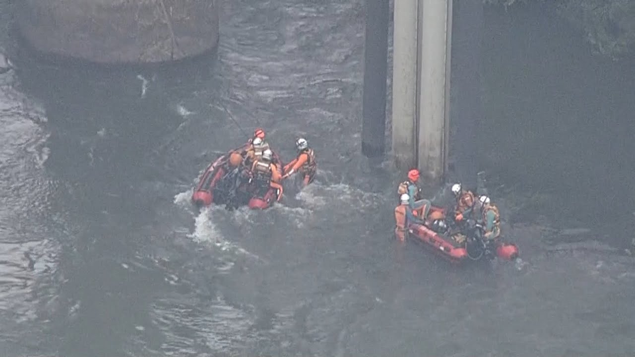 川で子ども２人が流される…１人の行方わからず　１人は救出され無事　京都・宇治川（2022年6月5日）
