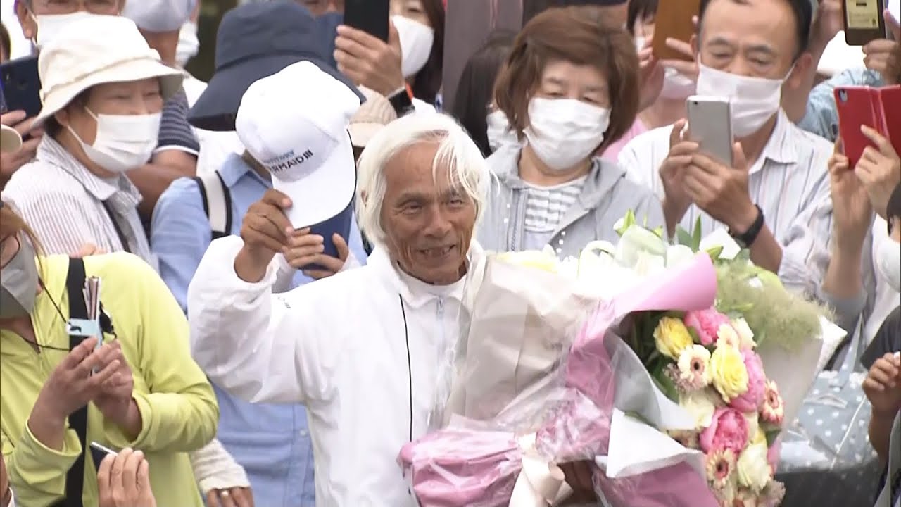 堀江謙一さん「僕にとって大きな喜び」　世界最高齢での太平洋単独無寄港横断を達成（2022年6月5日）
