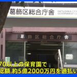 東京・葛飾区の保育園への補助金過払い　私立認可保育園の8割に総額5億2千万円｜TBS NEWS DIG