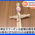 千葉・松戸市の神社に「わら人形」打ちつけ事件　市内の72歳男逮捕｜TBS NEWS DIG