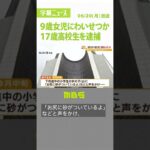 「お尻に砂がついているよ」１７歳高校生を９歳女児への強制わいせつ容疑で逮捕（2022年6月20日）#Shorts#男子高校生