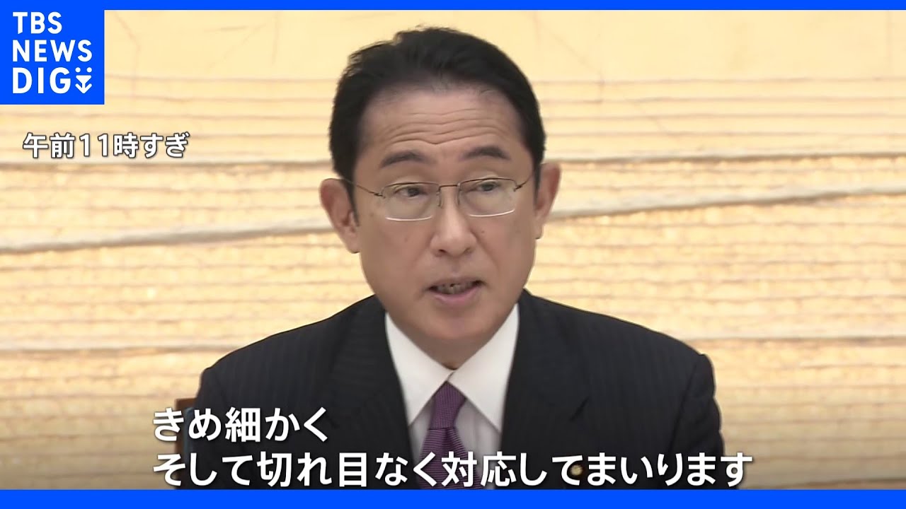岸田総理 物価高騰に抑制対策 節電に優遇制度を発表|TBS NEWS DIG