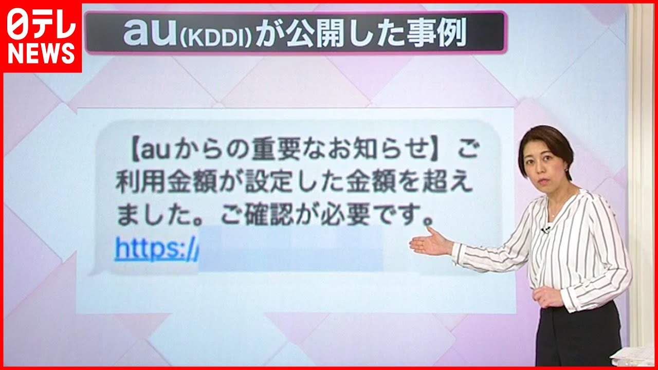 【解説】“偽メール・サイト”横行に注意！ 判別困難？