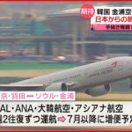 【期待】羽田と金浦を結ぶ航空路線再開へ 日本からの旅行需要回復か