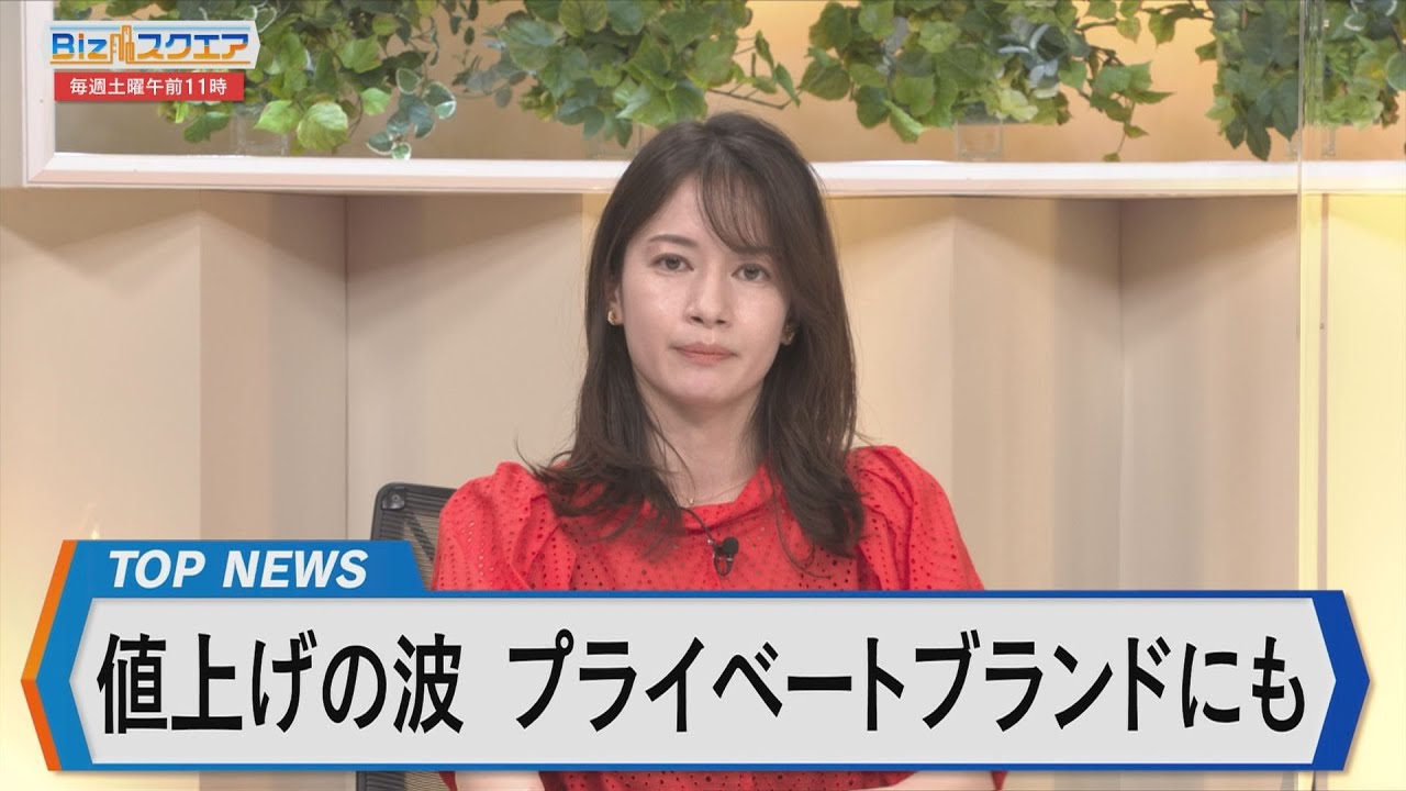 プライベートブランド商品にも押し寄せた値上げの波～企業努力が限界に近づいた背景～【Bizスクエア6月25日放送】