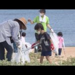 【海開き前に一斉清掃】京都・京丹後市のビーチ　ボランティア約３００人が清掃で約４トンのゴミ回収