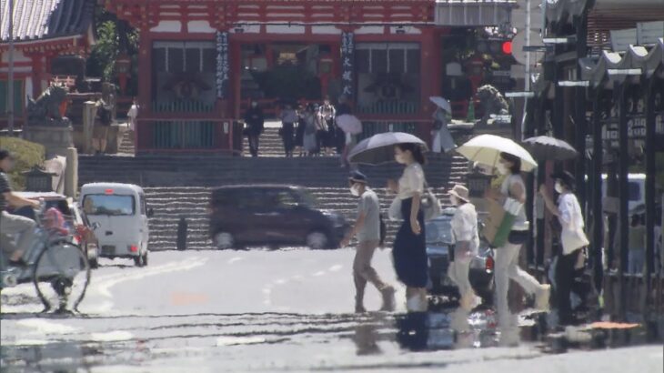 京都市で３７．２℃　６月の最高気温を更新　大阪も今年初の猛暑日　淡路島の名産品にも影響が