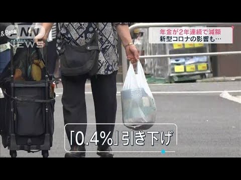 2年連続の年金減額に・・・増える期待も想像もできない(2022年6月18日)