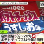 【物価高】参院選の争点に…今年2回目「ポテトチップス」値上げ ガソリンも高騰