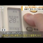 初の「電力需給ひっ迫注意報」　節電呼びかけ(2022年6月27日)